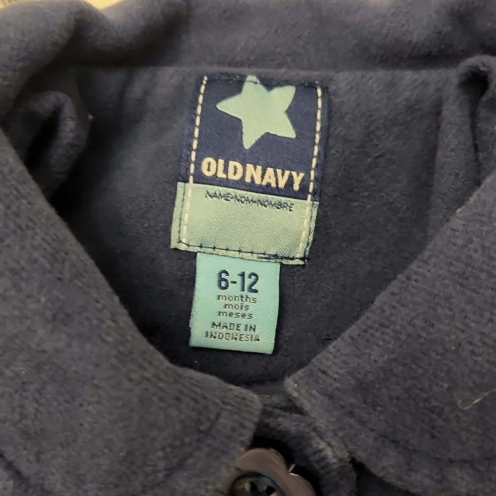 Old navy baby coat blue